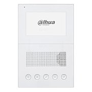 Post videointerfon IP de interior Dahua VTH2201DW Posibilitate apelare grup și deblocare de la distanță Integrare alarmă Montaj aplicat Posibilitate alimentare direct prin cablu UTP, folosind switch-ul VTNS1060A (nu este inclus) Comunicare audio bidirecțională Dimensiuni: 192mmx 125mmx 15mm