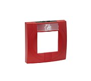 HW Carcasa buton Esser 704900 cu geam rosu sim. RAL 3020