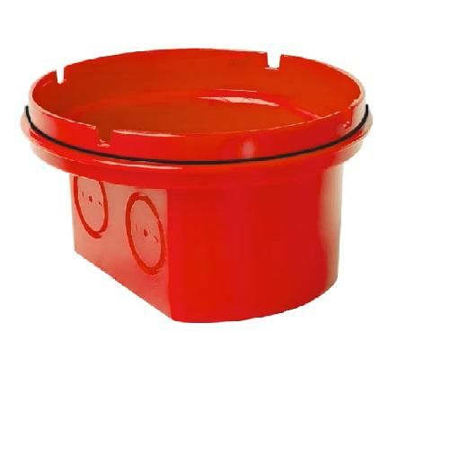 Soclu de montaj IP65 Honeywell, CWR Culoare: rosu Se livreaza la set de 5 bucati.