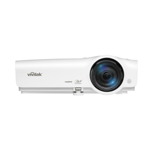 Videoproiector Vivitek DW284-ST, 1280 x 800, 16:10, 3600 lm, DLP, 5500 h, Fara Wi-Fi incorporat, Alb
