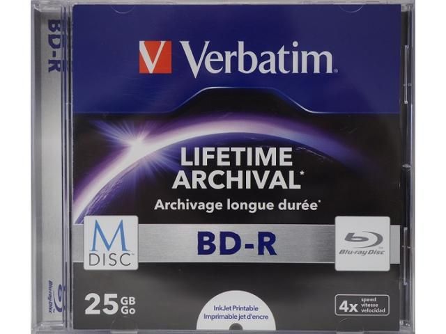 Verbatim M-DISC BD-R 4X 25 GB INKJET PRINTABLE_1