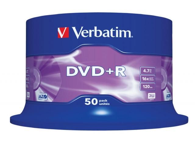 Verbatim  DVD+R 16X SPINDLE 50_1