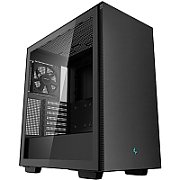 CARCASA DEEPCOOL, Middle Tower, ATX,  CH510 , fara sursa, sticla securizata, 1 x 120mm fan, USB 3.0 x 2, Jack 3.5mm x 1,  black,  R-CH510-BKNNE1-G-1 
