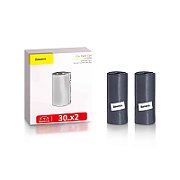 SACI GUNOI cos auto Baseus Gentleman, contine 60 Saci menajeri din plastic pentru cos gunoi CRLJT-01  CRLJD-0G  - 6953156296497