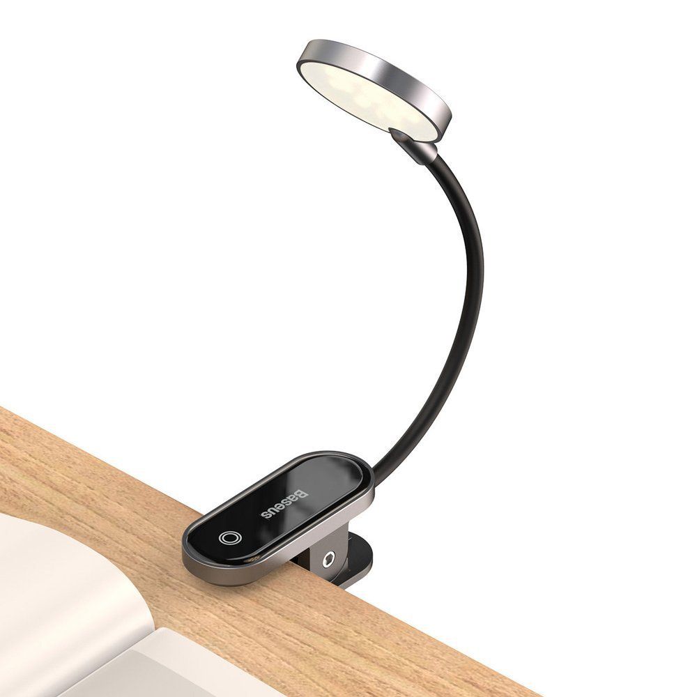LAMPA pentru citit Baseus Comfort, LED, 3 trepte intensitate luminoasa, acumulator 400mAh, culoare 4000k 