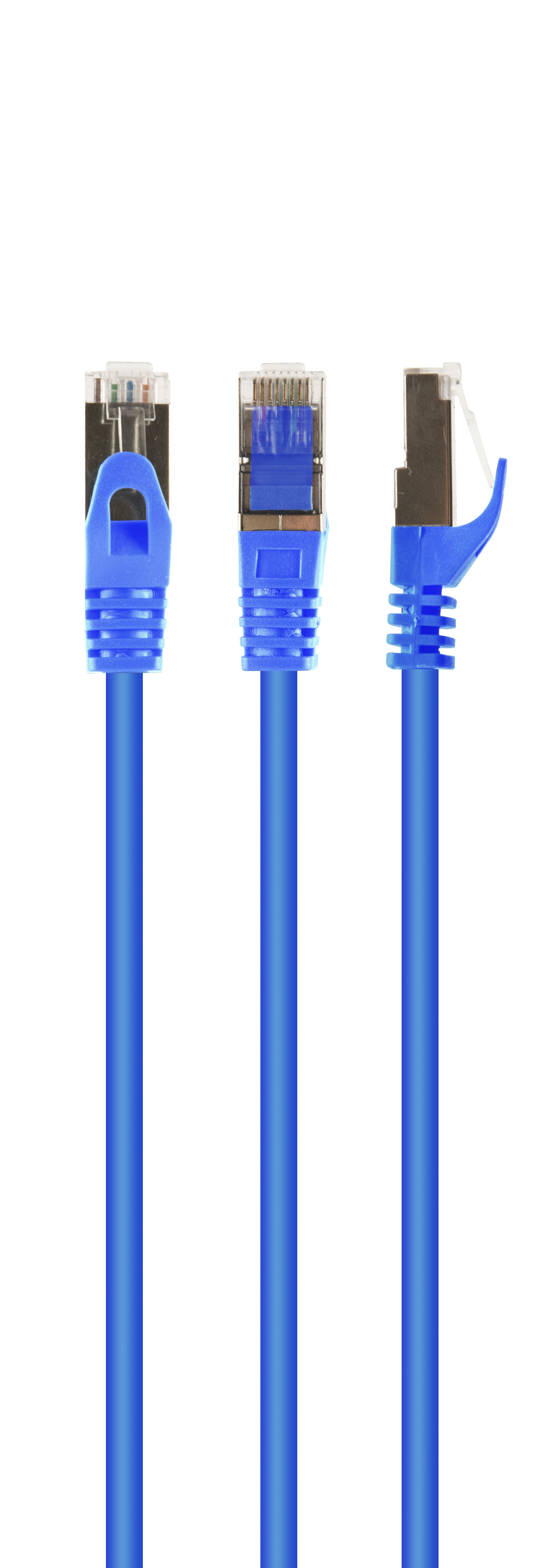 GEMBIRD PP6A-LSZHCU-B-5M patchcord RJ45 cat.6A SFTP LSZH 5m blue