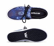 SUPRA CUBA BLUE LEVITAS PRINT-WHITE, 44.5