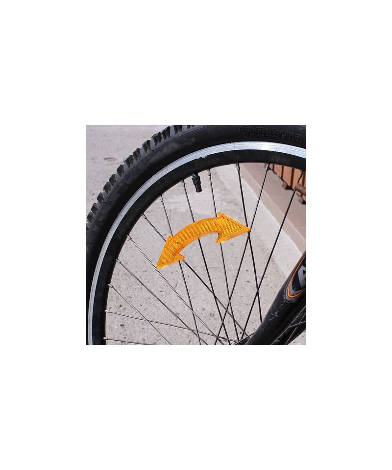 REFLECTORIZANTI SPITE SAGEATA 155MM 4 BUC PORTOCALIU