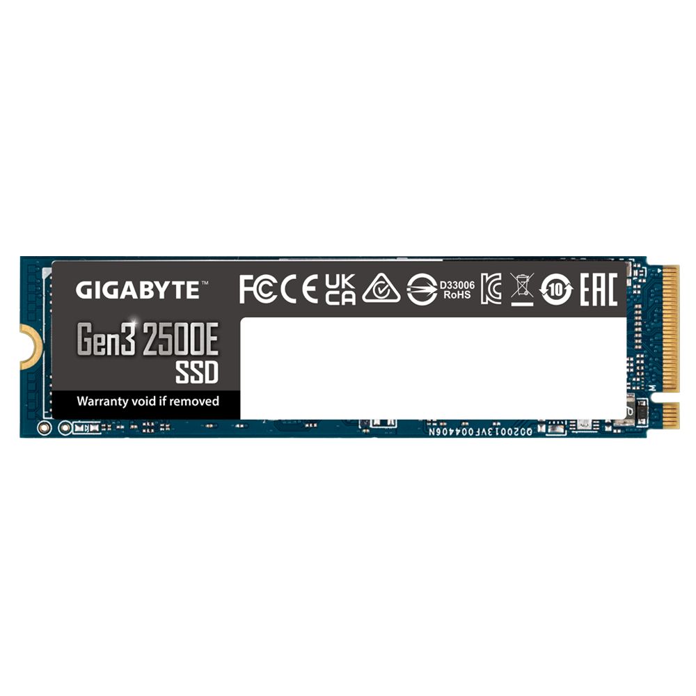 Gigabyte GIGABYTE Gen3 2500E M.2 2280 SSD 500GB PCIe 3.0x4 NVMe1.3