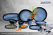 SET 6 FARFURII  DESERT CERAMICA 20 CM, SERENITY, ART OF DINING BY HEINNER