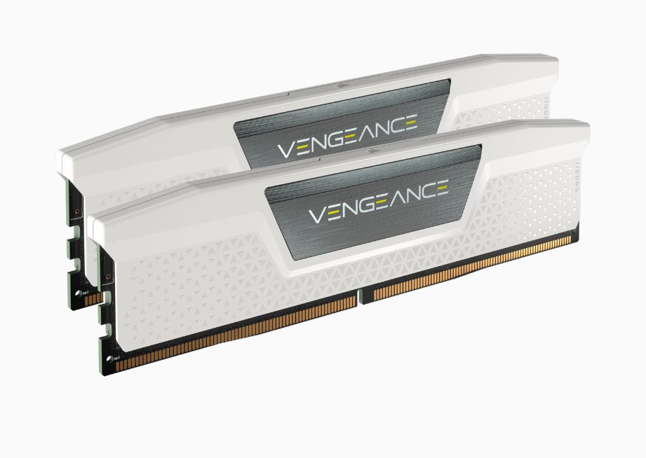 CORSAIR VENGEANCE DDR5 32GB 2x16GB 5200MHz 1.25V DIMM White Heatspreader Black PCB_2