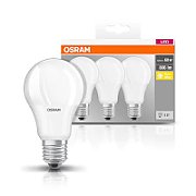 Set 3 becuri LED Osram Base Classic A60, E27, 8.5W (60W), 806 lm, lumina calda (2700K)