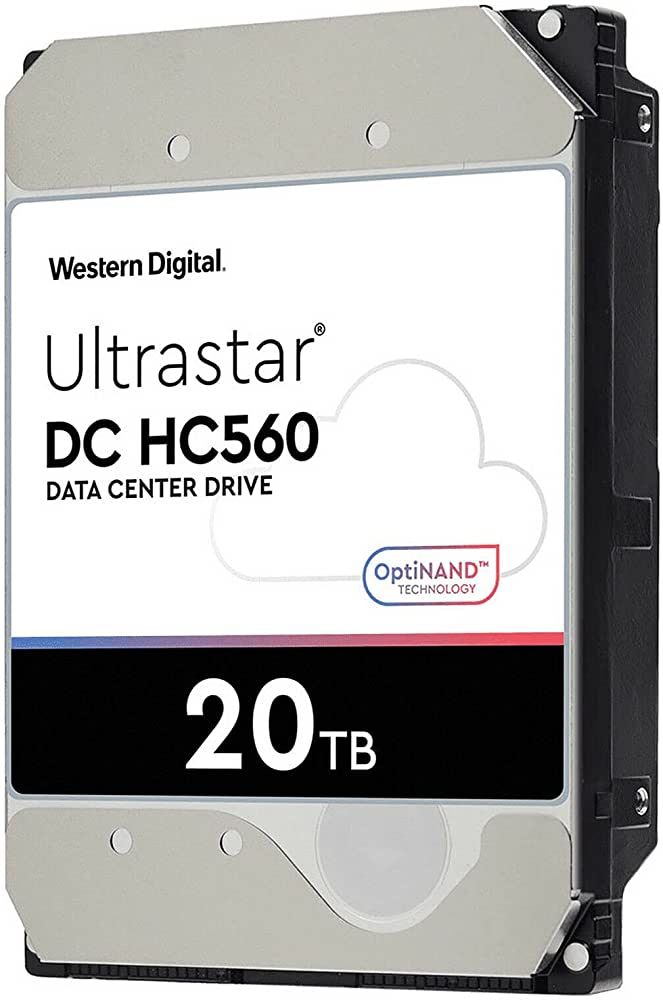 HDD Server WD/HGST ULTRASTAR DC HC560 (3.5’’, 20TB, 512MB, 7200 RPM, SATA 6Gb/s, 512E SE NP3), SKU: 0F38785_1