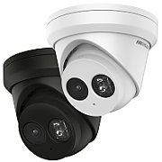 Camera supraveghere Hikvision IP turret DS-2CD2363G2-IU(2.8mm)B 6MP, AcuSens - filtrarea alarmelor false dupa copul uman si masini, microfon audio incorporat, senzor 1/2.8  Progressive Scan CMOS , rezolutie 3200 × 1800@20 fps, iluminare Color: 0.005 Lux @ (F1.6, AGC ON), B/W: 0 Lux with IR, lentila