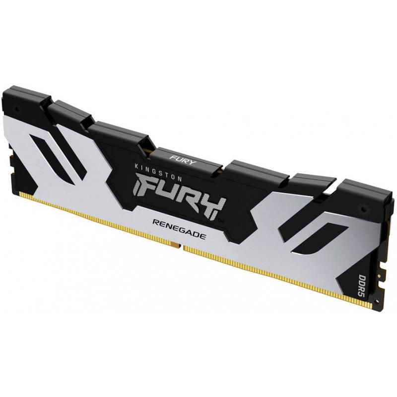 Memorie RAM Kingston Fury Renegade Silver RGB, DIMM, DDR5, 16GB, CL32, 6400MHz_2