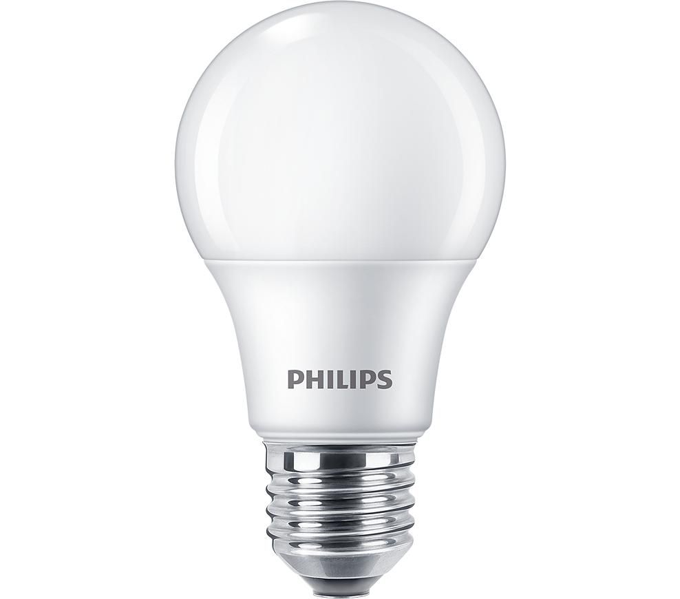 Bec LED Philips A60, E27, 8W (60W), 806 lm, lumina neutra (4000K), mat_1