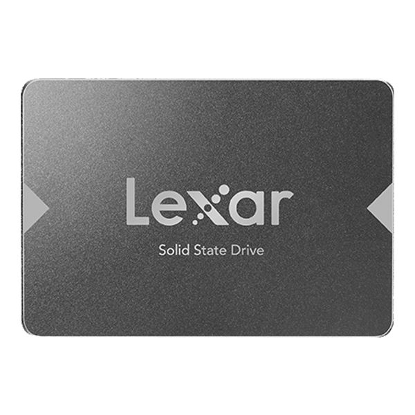 LEXAR NS100 1TB SSD, 2.5”, SATA (6Gb/s), up to 550MB/s Read and 500 MB/s write EAN: 843367117222_1