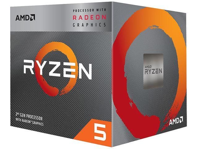AMD CPU Desktop Ryzen 5 4C/8T 3400G (4.2GHz,6MB,65W,AM4) box, RX Vega 11 Graphics, with Wraith Spire cooler_1