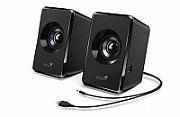 BOXE GENIUS 2.0, RMS: 3W (2 x 1.5W), USB power, black, „SP-U125  „31730042400 