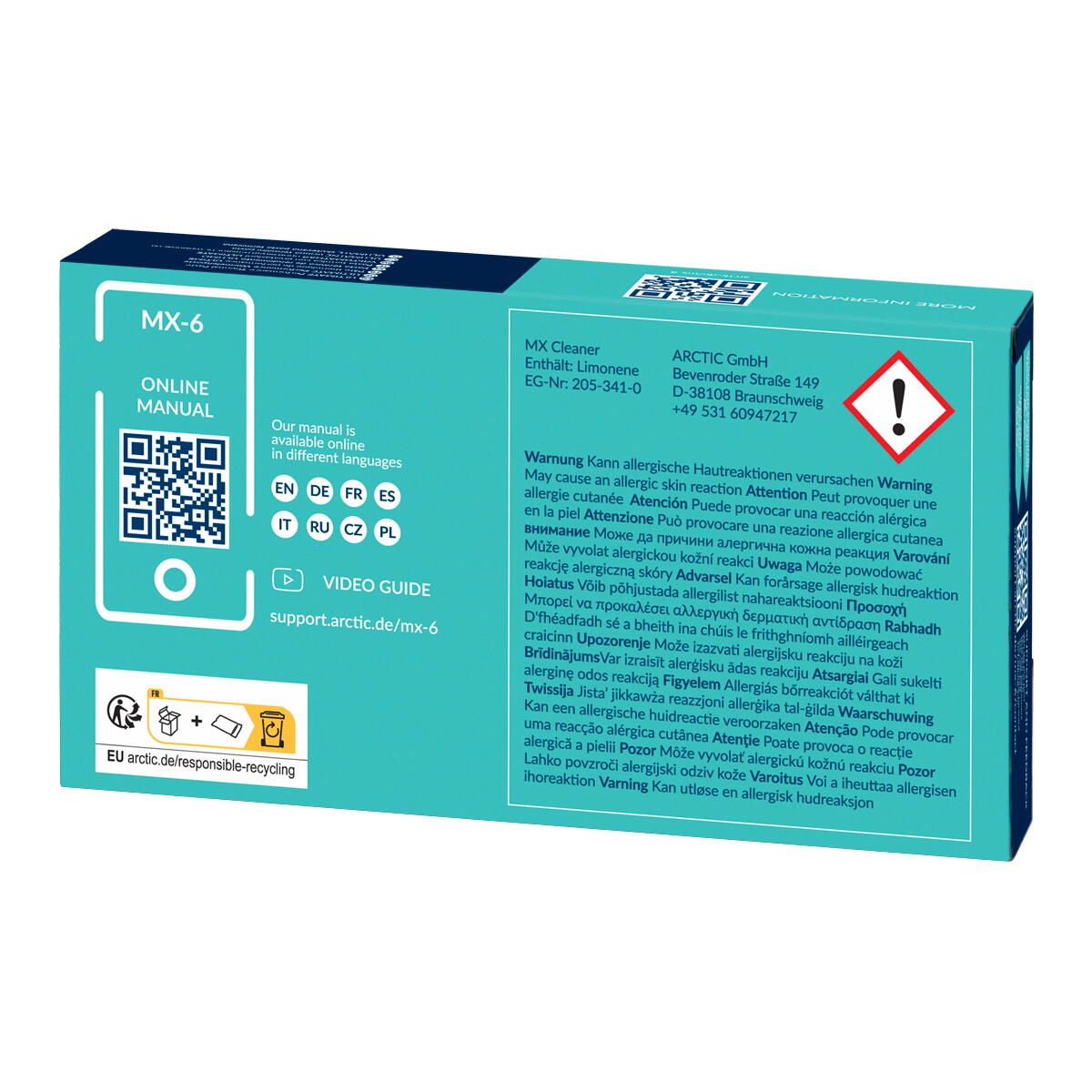Pasta temoconductoare MX-6 ULTIMATE 4 grame + 6 servetele speciale MX Cleaner_3