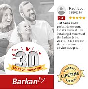 Suport TV plat/curbat de perete cu 2 brate Barkan BM464XL, 13 - 65 , Max 36kg, VESA 400x400, negru