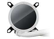 CPU COOLER ASUS ROG RYUO III 240 ARG WHITE EDITION  Water Block Water block dimention: 89 x 89 x 68.3 mm Block Material (CPU Plate): Copper Pump Pump Solution: 8th gen Asetek pump Motor Speed: 800 - 2,600 +/- 300 RPM Radiator Radiator Dimension: 279.5 x 120 x 30 mm Radiator Material: Aluminum  Tube