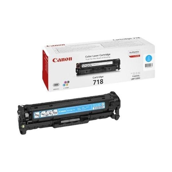 Cartus toner Canon 2661B002AA ,Albastru ,2900 pagini ,Original (CRG718C) 