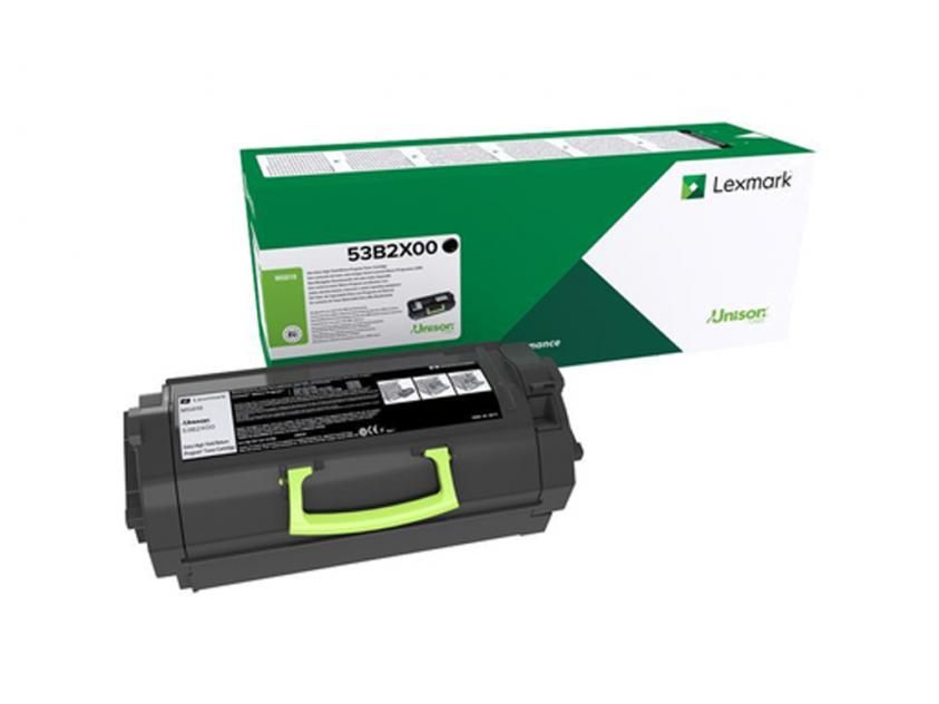 Cartus toner Lexmark 53B2X00 ,Negru ,45 000 pagini ,Original (53B2X00) 