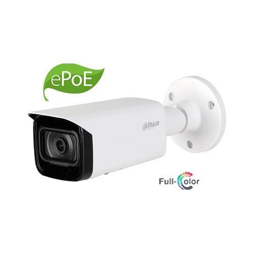 Camera de supraveghere Dahua IPC-HFW5249T-ASE-NI-0360B, IP AI Full-color Bullet 2MP, CMOS 1/2.8'', 3.6mm, IP67, ePoE, carcasa metal