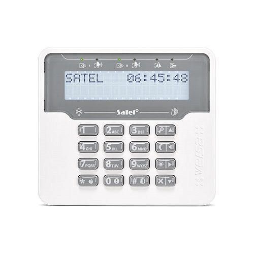 Tastatura alarma Satel VERSA-KWRL2, Afisaj LCD, RFID, Wireless, Compatibila VERSA