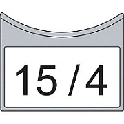 Accesoriu detectie incendiu Bosch TP4 400 Eticheta adresa detector