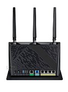 Asus Router Wireless Asus RT-AX86U PRO, AX5700, dual-band, WI-FI 6, compatibil cu PS5, standarde retea: IEEE 802.11a, IEEE 802.11b, IEEE 802.11g, WiFi 4 (802.11n), WiFi 5 (802.11ac), WiFi 6 (802.11ax), IPv4, IPv6, Procesor:  2.0GHz quad-core, Memorie: 256 MB Flash and 1 GB RAM, Antene: 3x externe, 1 x