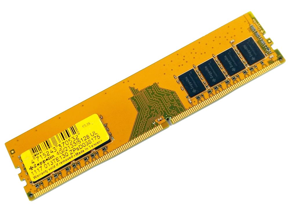 Memorie DDR  Zeppelin DDR4  4 GB, frecventa 2133 MHz, 1 modul, retail 