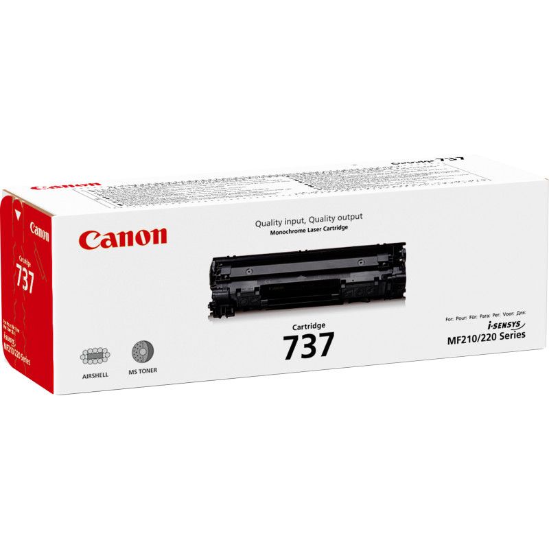 Cartus toner Canon 9435B002AA ,Negru ,2400 pagini ,Original (CRG737) 