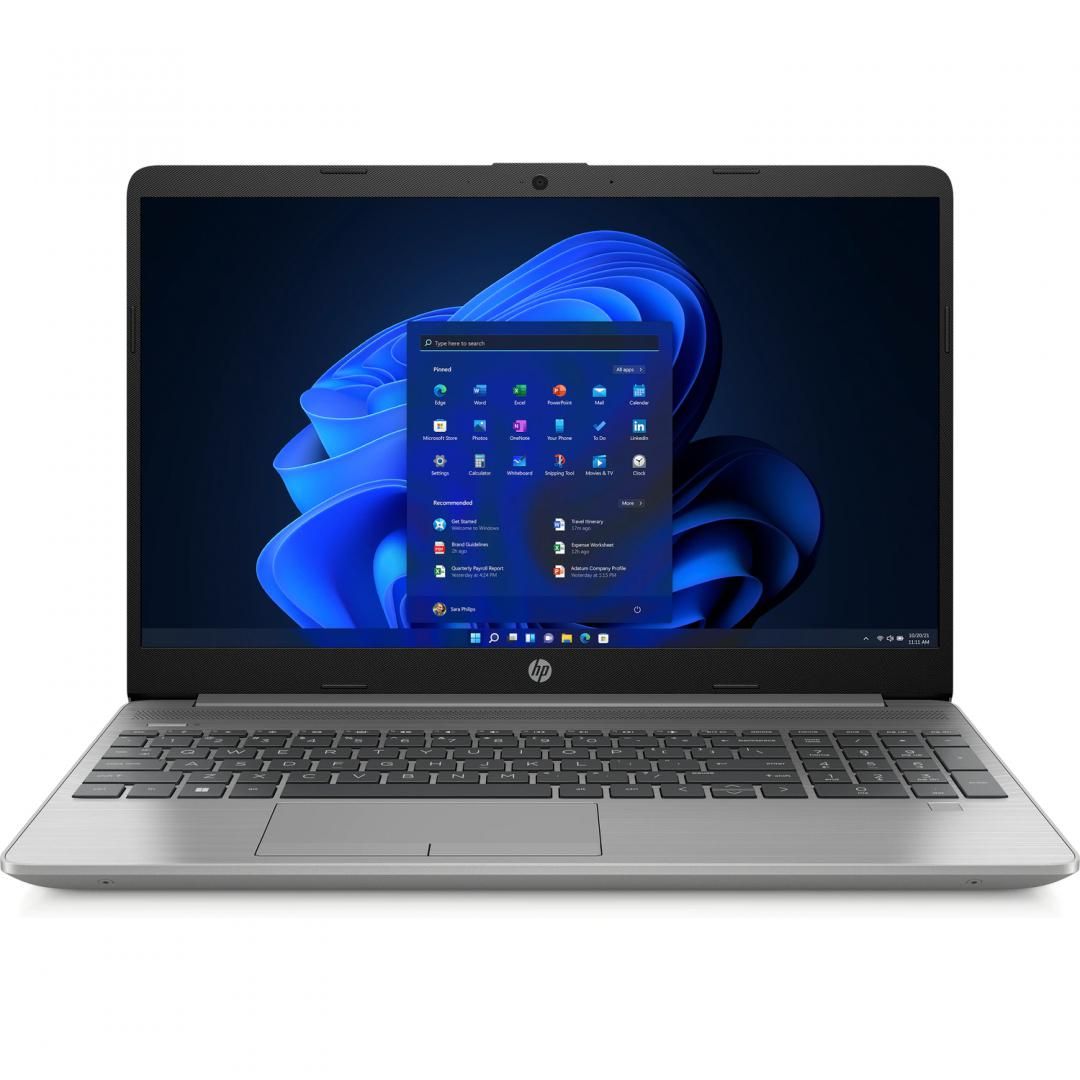 Laptop HP 250 G9 cu procesor Intel Core i3-1215U Hexa Core (1.2 GHz, up to 4.4GHz, 10MB), 15.6 inch FHD, Intel UHD Graphics, 8GB DDR4, SSD, 256GB PCIe NVMe, Free DOS, Asteroid Silver_1