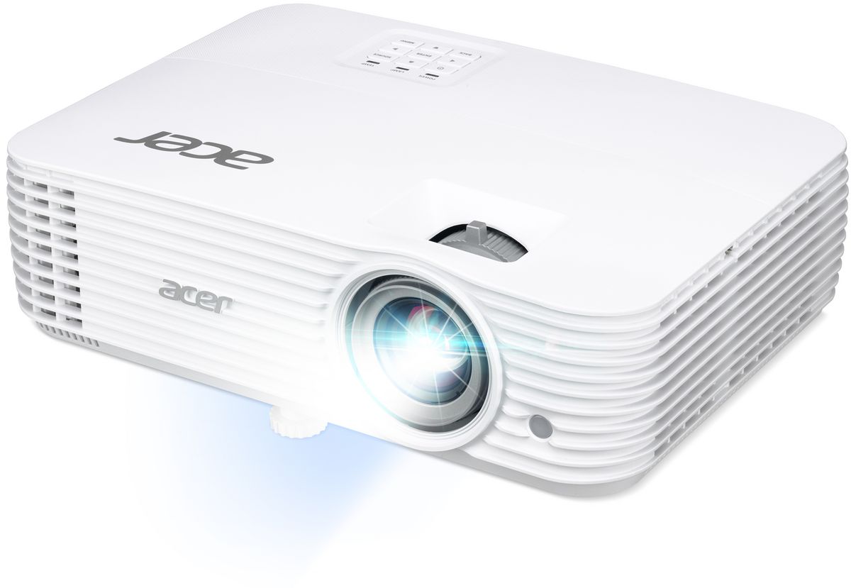 Videoproiector Acer P1657Ki, 1920 x 1200 pixeli, 16:10, 4500 lm, DLP, 4000 h, Fara Wi-Fi incorporat, Alb