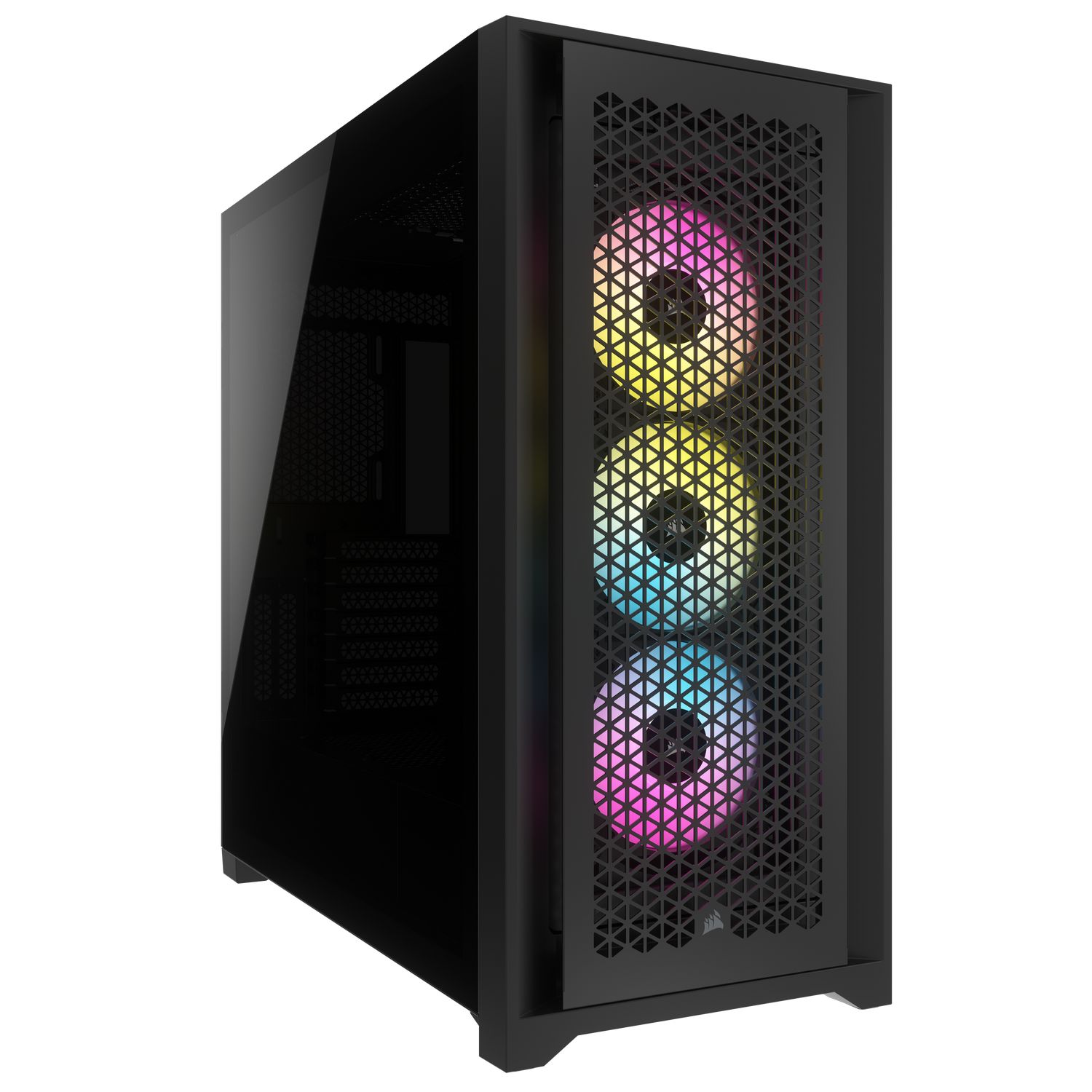 Carcasa Corsair iCUE 5000D RGB Airflow, Middle Tower, eATX, Negru 