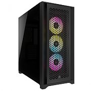 Carcasa Corsair iCUE 5000D RGB Airflow, Middle Tower, eATX, Negru 
