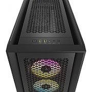 Carcasa Corsair iCUE 5000D RGB Airflow, Middle Tower, eATX, Negru 