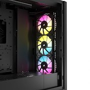 Carcasa Corsair iCUE 5000D RGB Airflow, Middle Tower, eATX, Negru 
