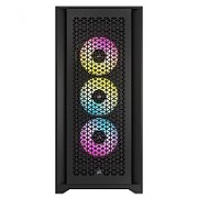 Carcasa Corsair iCUE 5000D RGB Airflow, Middle Tower, eATX, Negru 