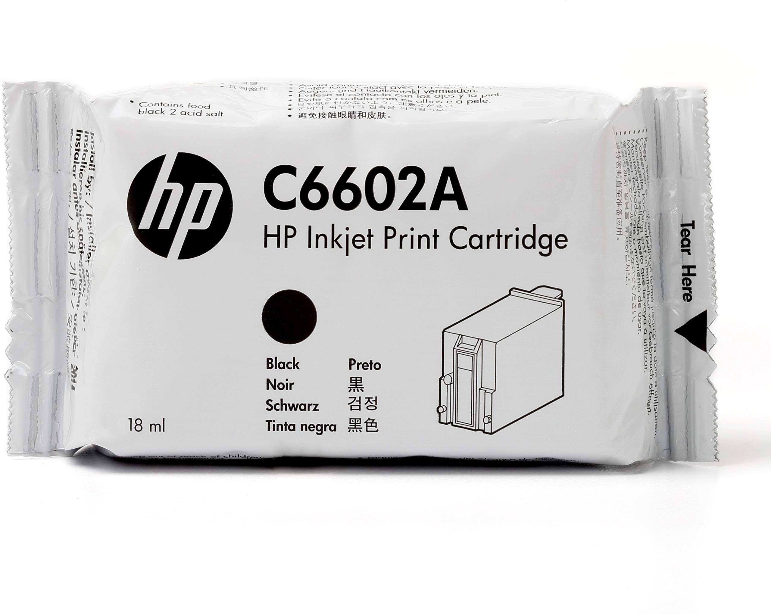 Cartus cerneala HP C6602A ,Negru ,1000 pagini ,Original (C6602A) 