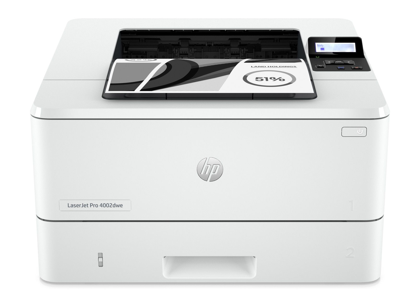 Imprimanta laser monocrom HP 4002dwe, A4, duplex, USB 2.0, Wi-Fi, Bluetooth, 40 ppm