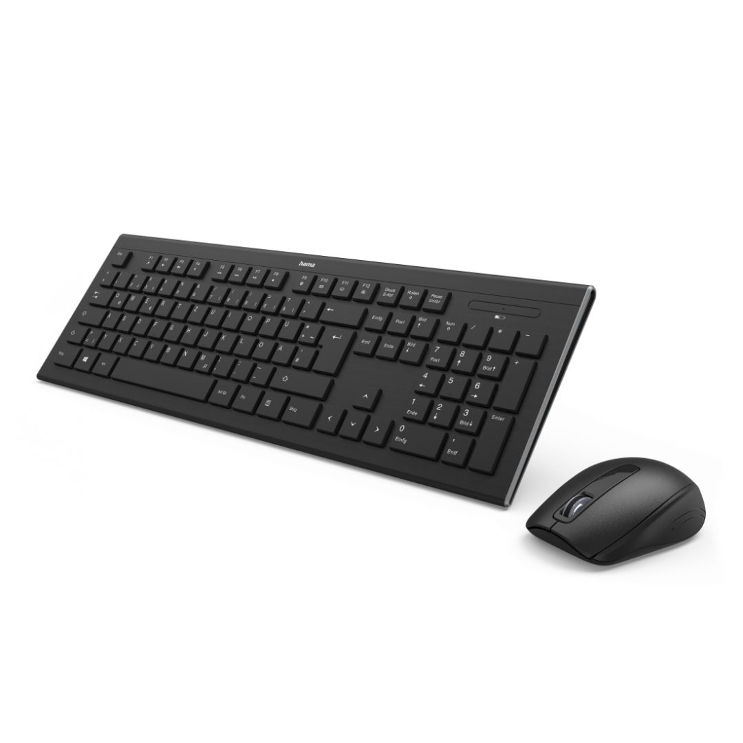 Kit tastatura + mouse Hama Cortino, 105 taste, 800/1200/1600 DPI mouse, negru_2