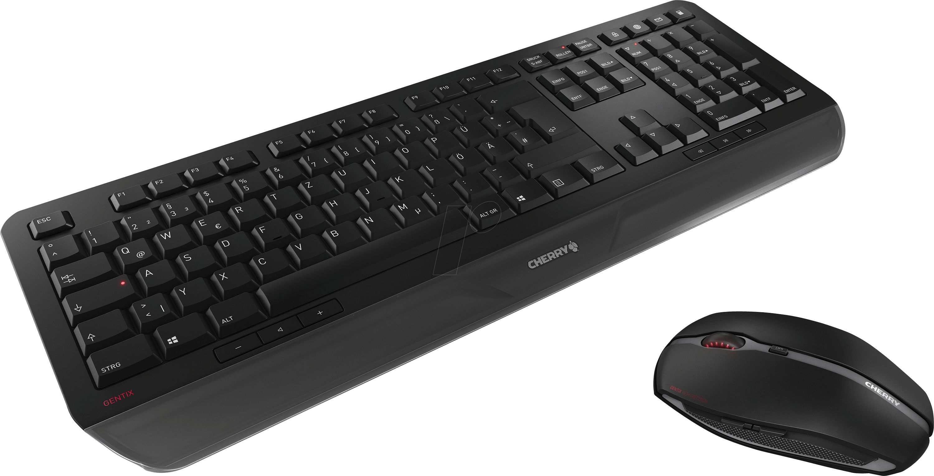 Cherry Desktop GENTIX [DE] Wireless black Deutschland