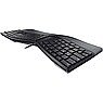 Cherry Keyboard KC 4500 ERGO [FR] Ergonomic black geschwungene ergonomische Tastatur, kabelgebunden