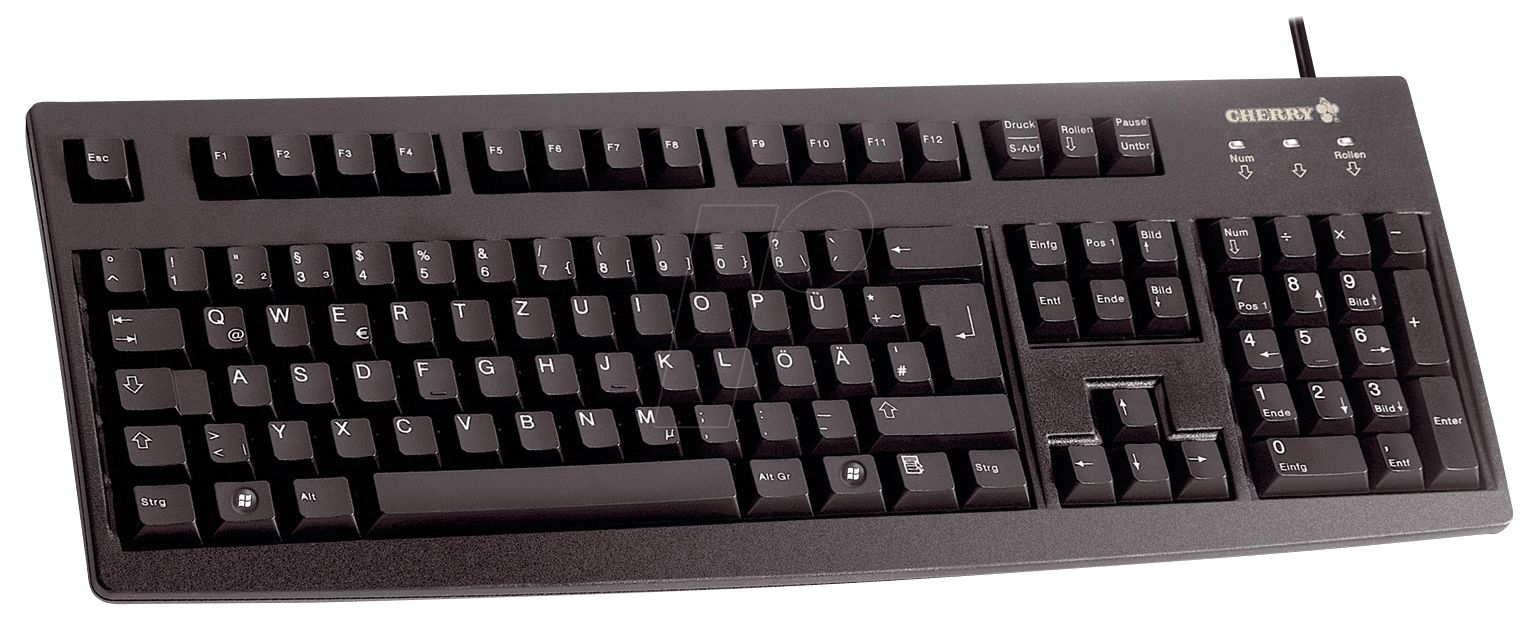 Cherry Keyboard G83-6105 [UK] black