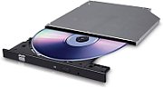HLDS DVD±RW/±R UltraSlim [SATA] GUD1N/9.5 black (bulk) Flache Standard-Frontblende