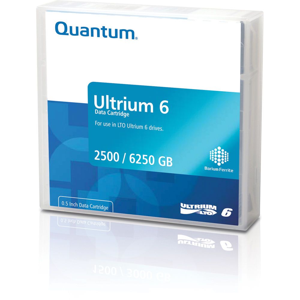 Cartridge Quantum LTO6 2,5/6,25TB  BaFe Media