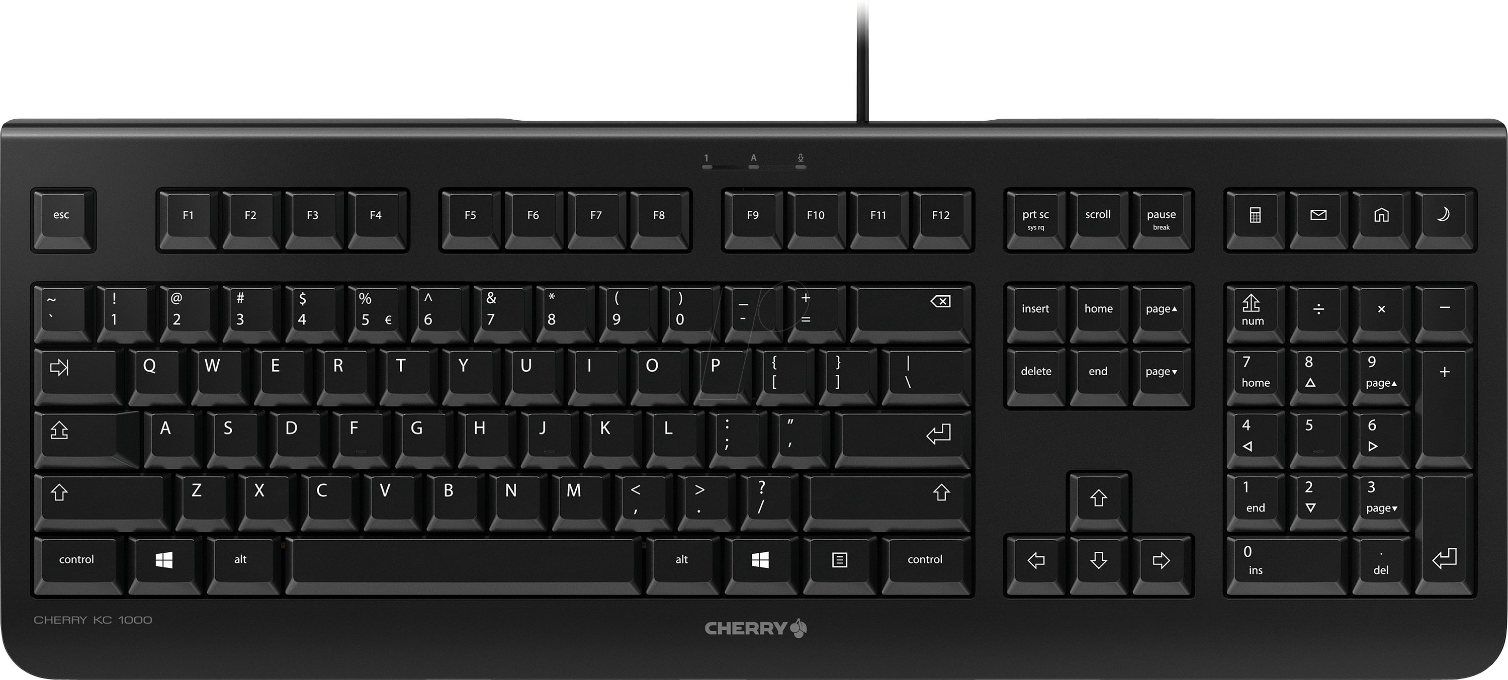 Cherry Keyboard KC 1000 [US/EU] black